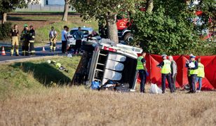 Wypadek busa. Wielu rannych, dwie osoby nie żyją