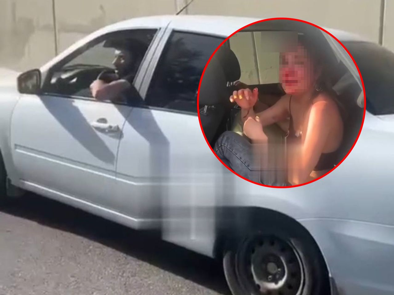 Krasnodar street brutality: Woman assaulted, forced into car