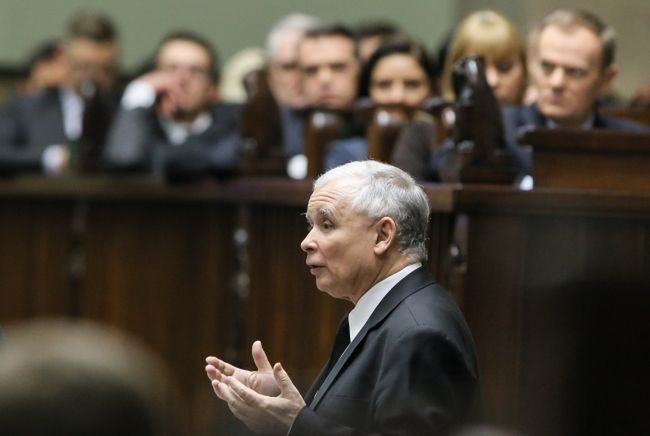 Jarosław Kaczyński: Wielu posłów używało tabletu w trakcie wystąpień