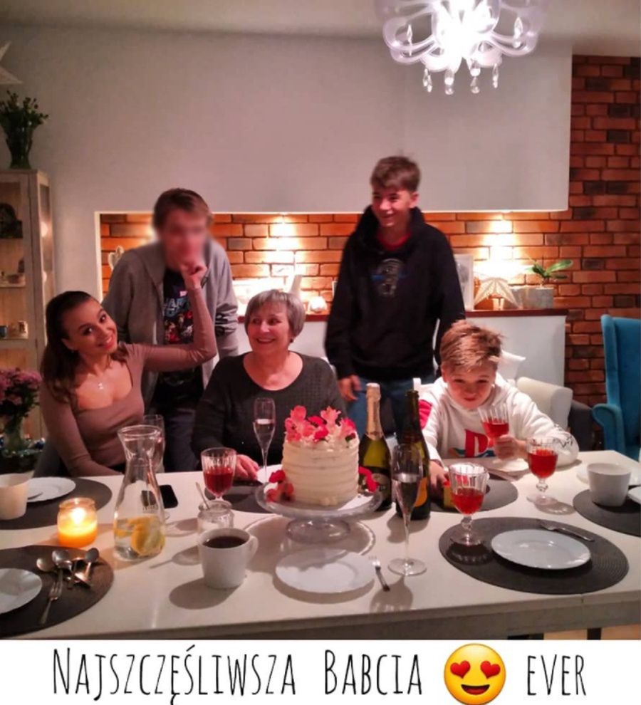 Dzieci Anny Przybylskiej świętują Dzień Babci