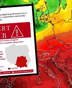 Uwaga na pogodę. Upały przerwą gwałtowne burze i grad. Jest alert RCB