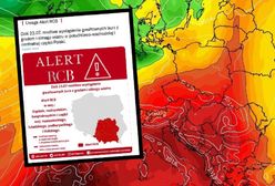 Uwaga na pogodę. Upały przerwą gwałtowne burze i grad. Jest alert RCB