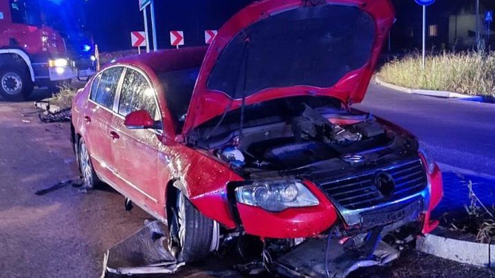 Volkswagenem podróżowało łącznie 5 osób