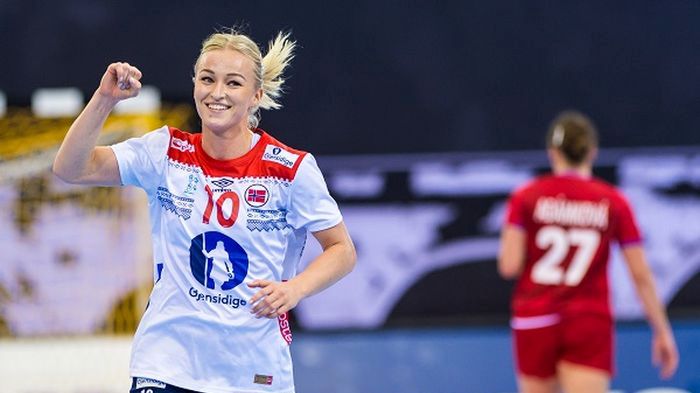 Zdjęcie okładkowe artykułu: Materiały prasowe / IHF / Na zdjęciu: Stine Oftedal (Norwegia)