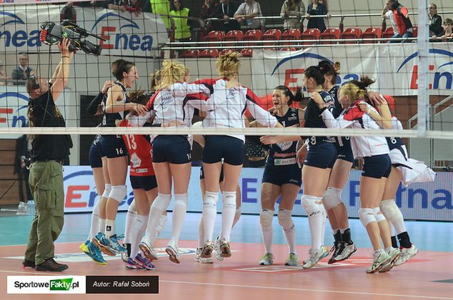 Tak muszynianki świętowały zwycięstwo w półfinale Pucharu Polski. Czy w tym sezonie będą miały jeszcze okazję do tak wielkiej radości?