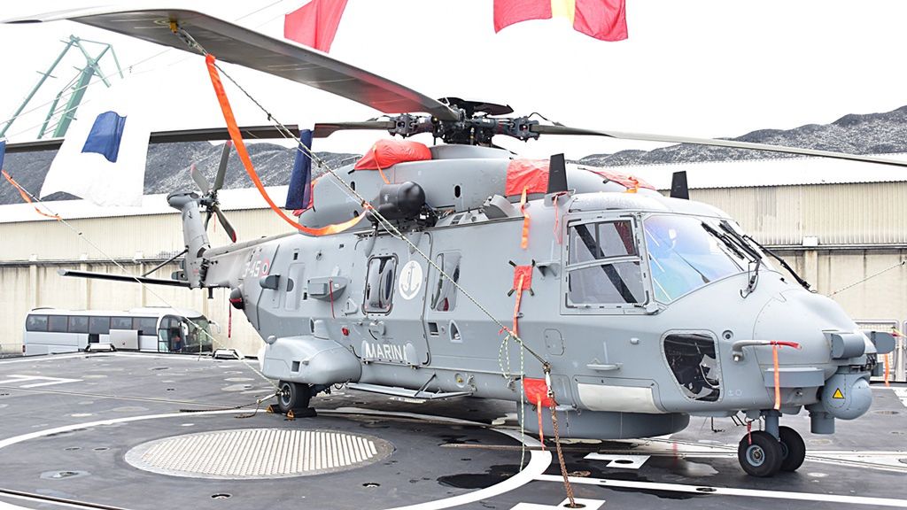 NH90 anti-submarine warfare helicopter