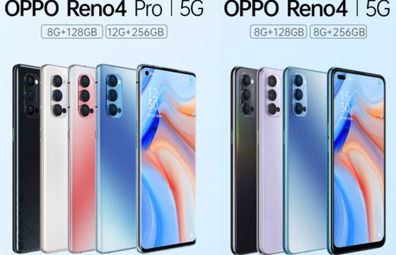 Oppo: nowe smartfony Reno4 i Reno4 Pro (wideo)