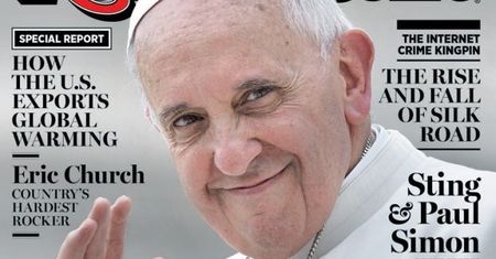 Papież Franciszek na okładce "The Rolling Stone"!