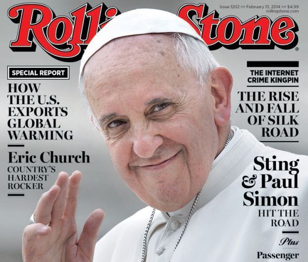 Papież Franciszek na okładce "The Rolling Stone"!