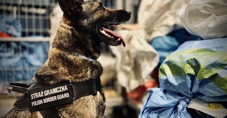 Drops wywęszył przemyt. Jego uwagę przykuły paczki po chipsach