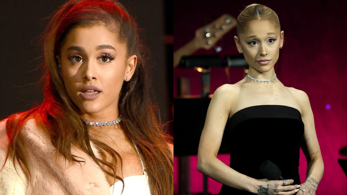 Ariana Grande niknie w oczach