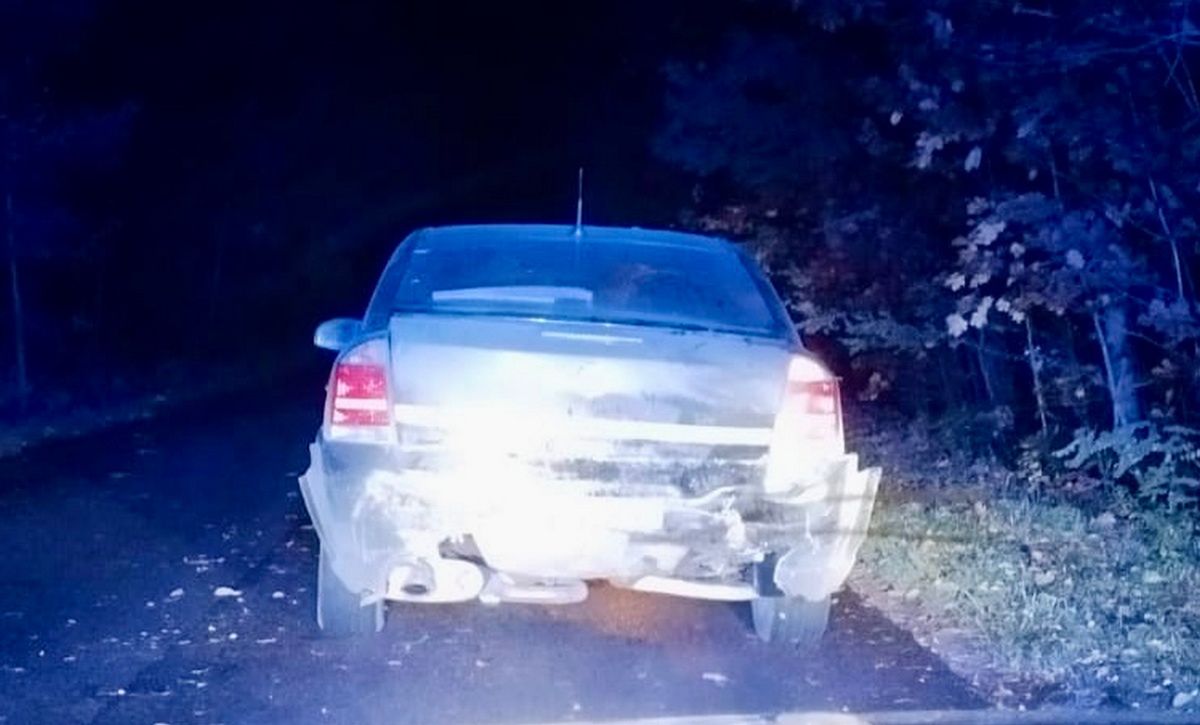 Leszkowice: Nietrzeźwy kierowca spowodował kolizję – miał blisko 3 promile alkoholu