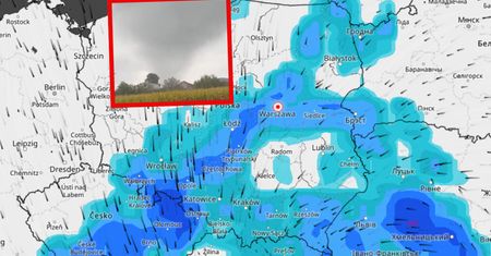 Trąba powietrzna nad Polską. Są zniszczenia