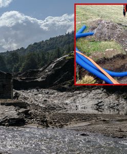 Tak rozkopano wał zbiornika Stronie Śląskie. Czy to mogło być przyczyną katastrofy?