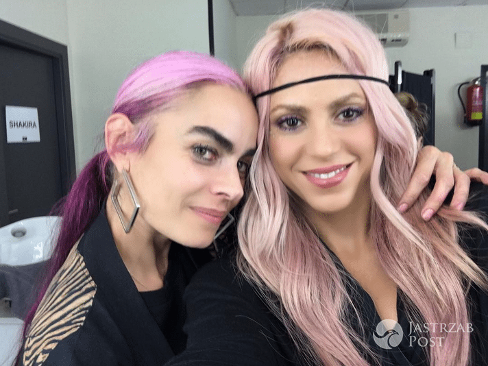 Shakira przefarbowała włosy na różowo - Instagram