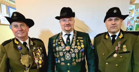 Posiedzenie Zarządu Zjednoczenia Kurkowych Bractw Strzeleckich RP na Strzelnicy Walochówka w Wysokiej