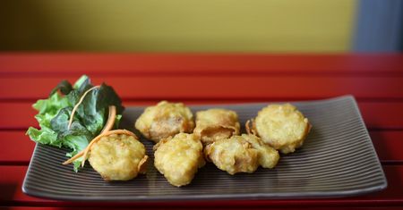 Smażony "kurczak" wegetariański w panierce