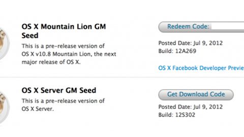 Gold Master OS X Mountain Lion już gotowy! 1