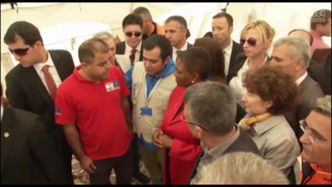 Koordynator ONZ ds. humanitarnych odwiedza obóz dla uchodźców z Syrii