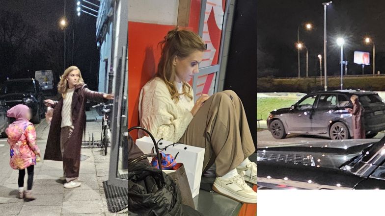 Agnieszka Kaczorowska zabrała córki do bawialni