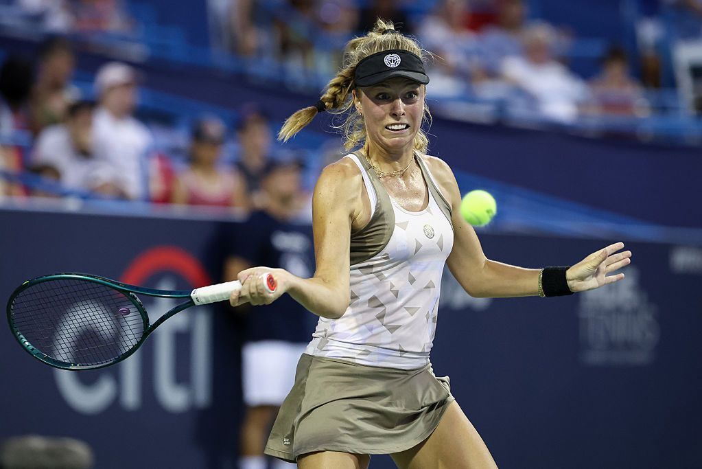 Magdalena Fręch zagrała z Venus Williams. Dwa sety roztrzygnęły mecz