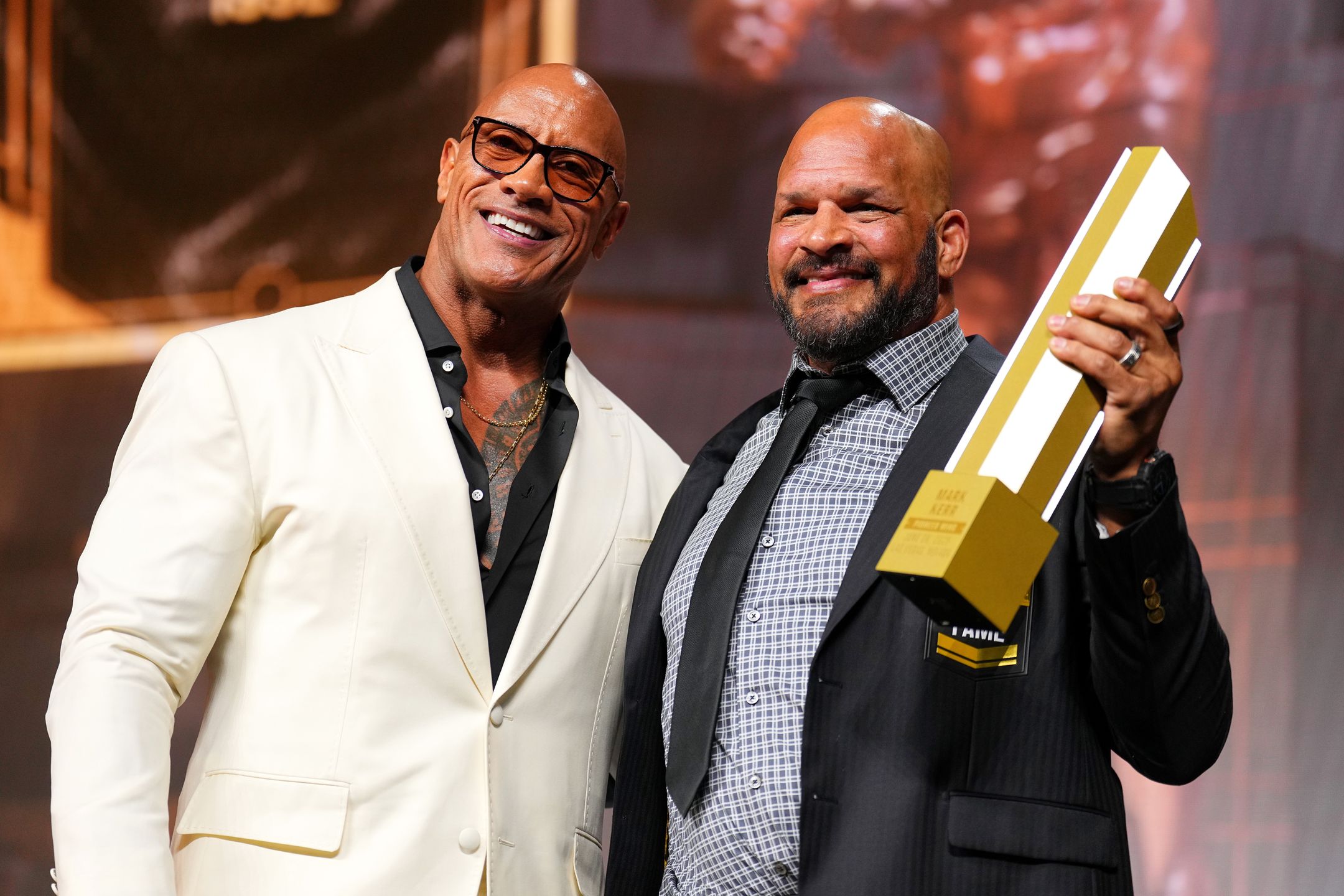 Dwayne Johnson i Mark Kerr