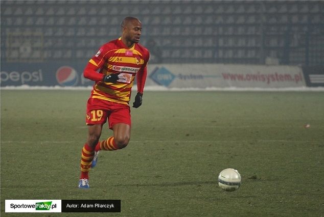Ugochukwu Ukah nie dokończył meczu z Podbeskidziem