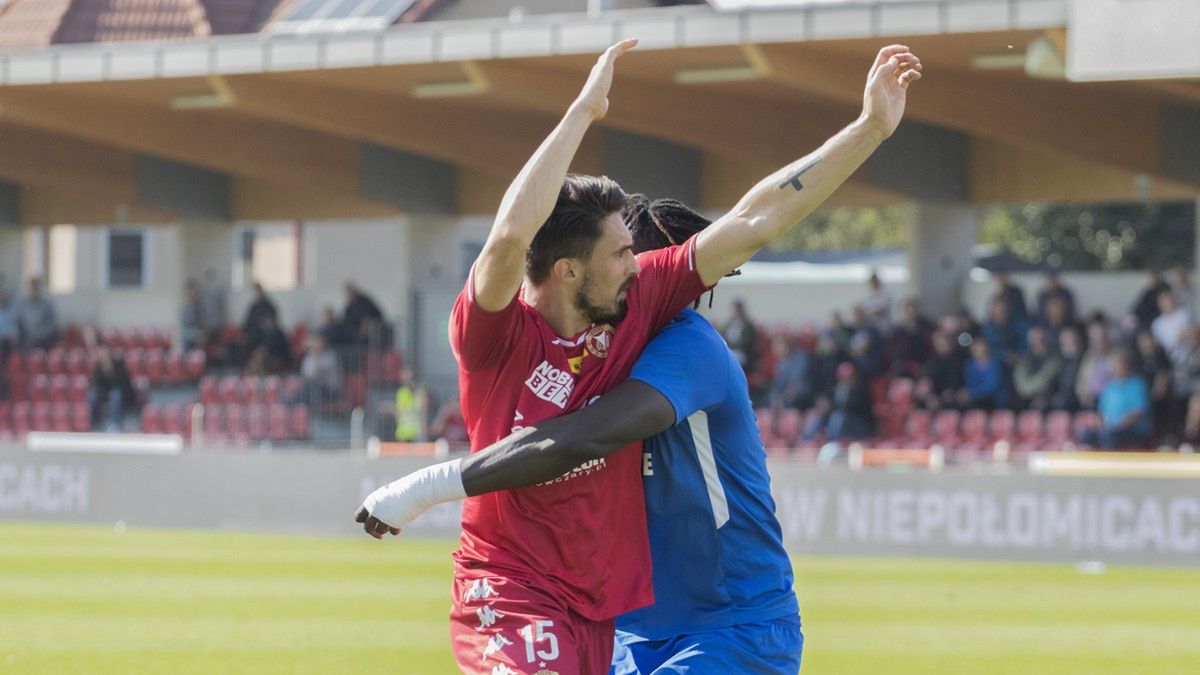 Materiały prasowe / Widzew.com / Martyna Kowalska / Na zdjęciu: Krystian Nowak