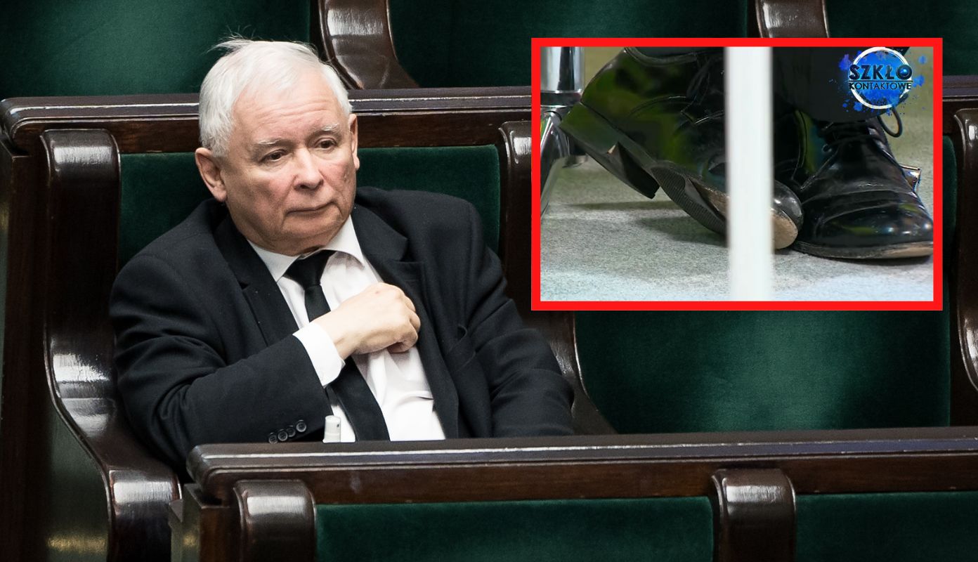 Kolejna wpadka Jarosława Kaczyńskiego. Tylko spójrzcie na nogi