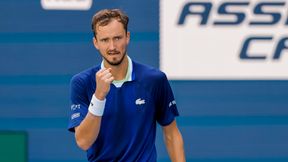 Danił Miedwiediew rozpoczął starania o odzyskanie tronu. Felix Auger-Aliassime rozczarował
