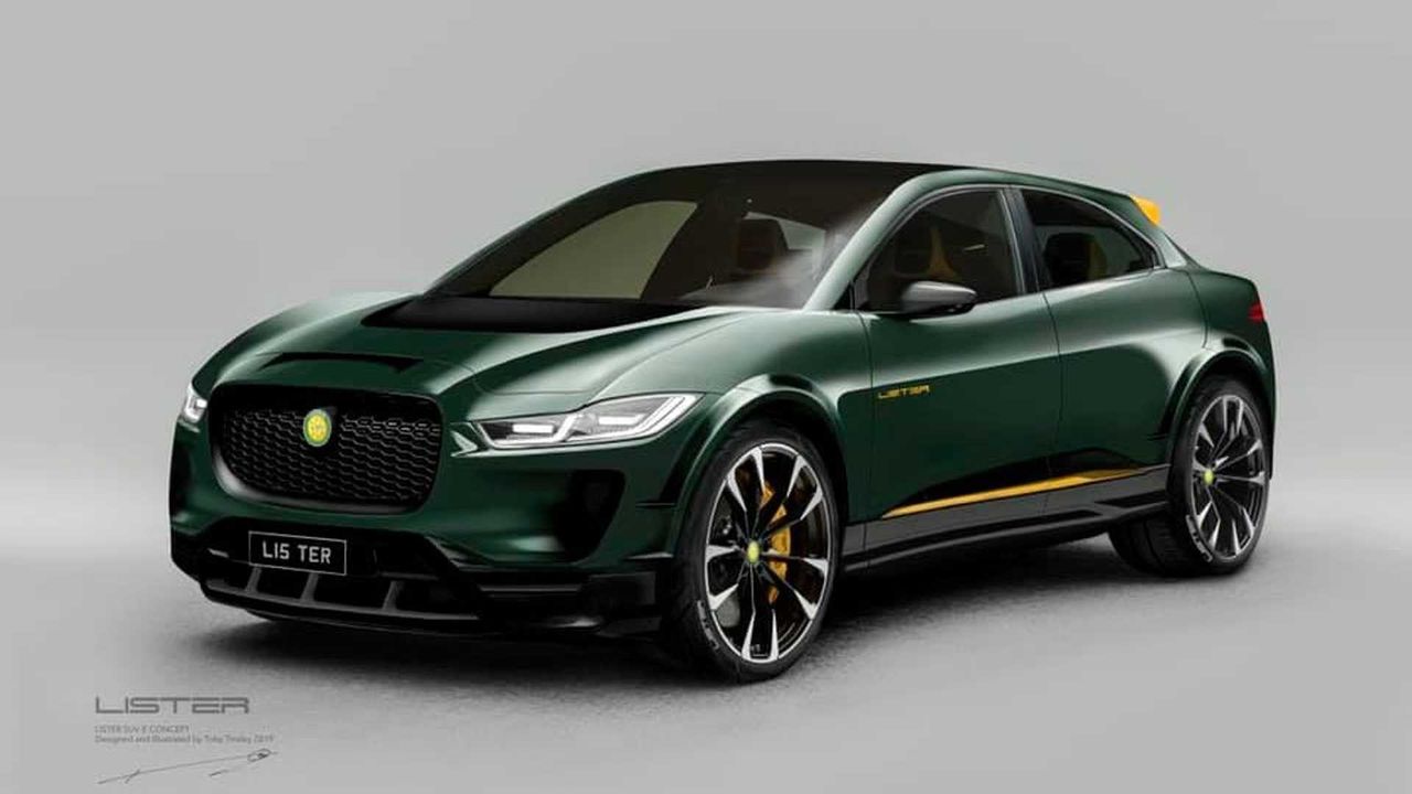 Lister SUV-E Concept, czyli elektryczny Jaguar I-Pace w ostrym wydaniu