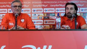 Konferencja selekcjonera reprezentacji Polski - Adama Nawałki