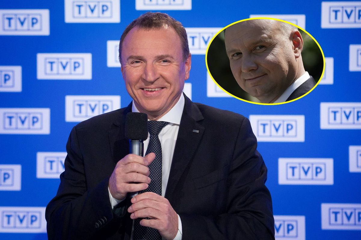 Andrzej Duda cieszył się sporą uwagą na antenach TVP.