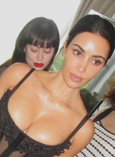 Naturalna Kim Kardashian