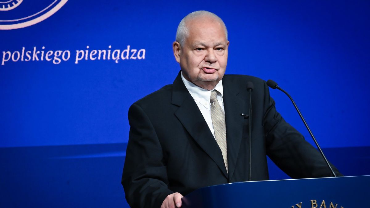 Prezes NBP Adam Glapiński