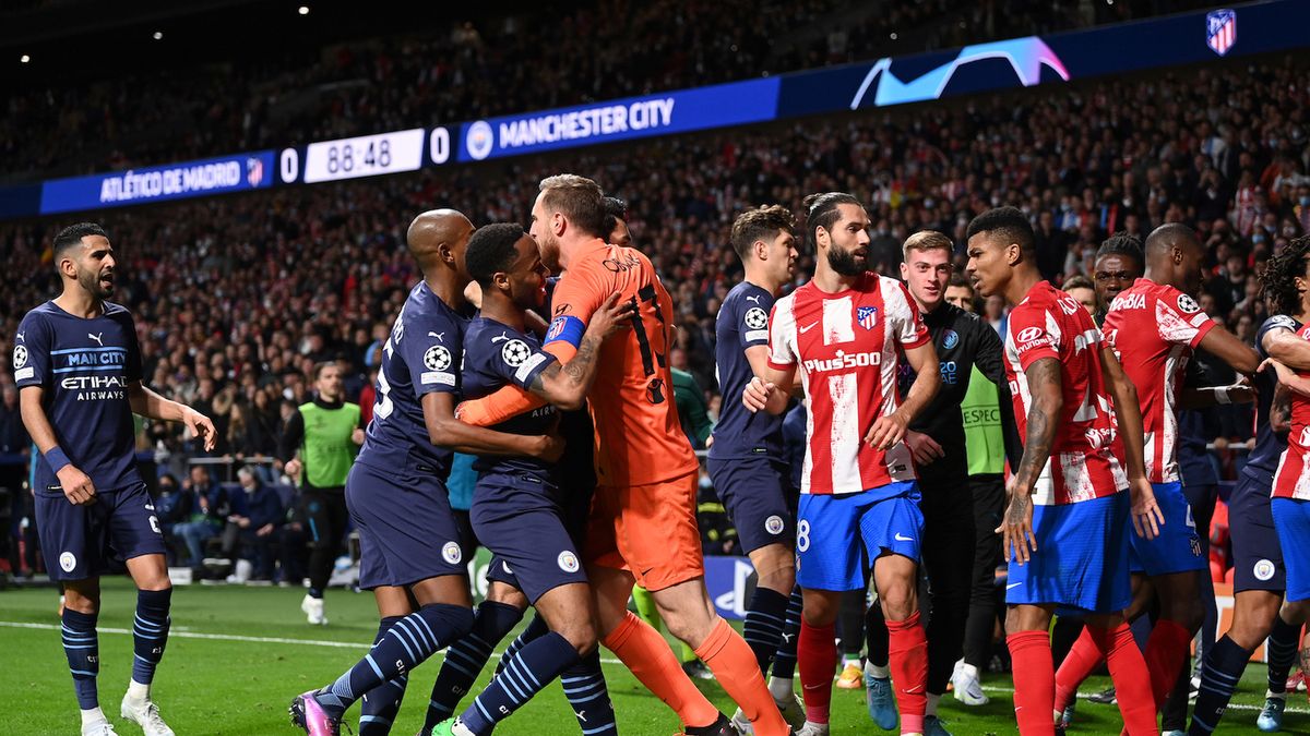 Zdjęcie okładkowe artykułu: Getty Images / Shaun Botterill / Zamieszanie na meczu Atletico - Manchester City