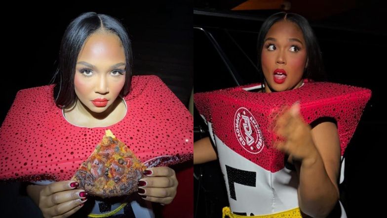 Lizzo turns tables on critics with witty Halloween costume