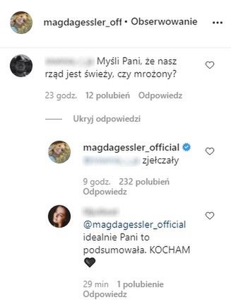 Magda Gessler oceniła "świeżość" naszego rządu