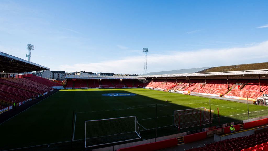 Getty Images /  Scott Baxter / Na zdjęciu: stadion piłkarski w Aberdeen