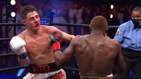 Boks. Vito Mielnicki z pierwszą porażką. Rozbity nos pięściarza o polskich korzeniach