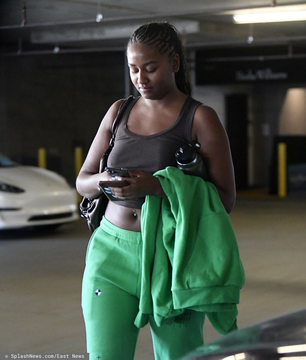 Sasha Obama przyłapana "na dymku"