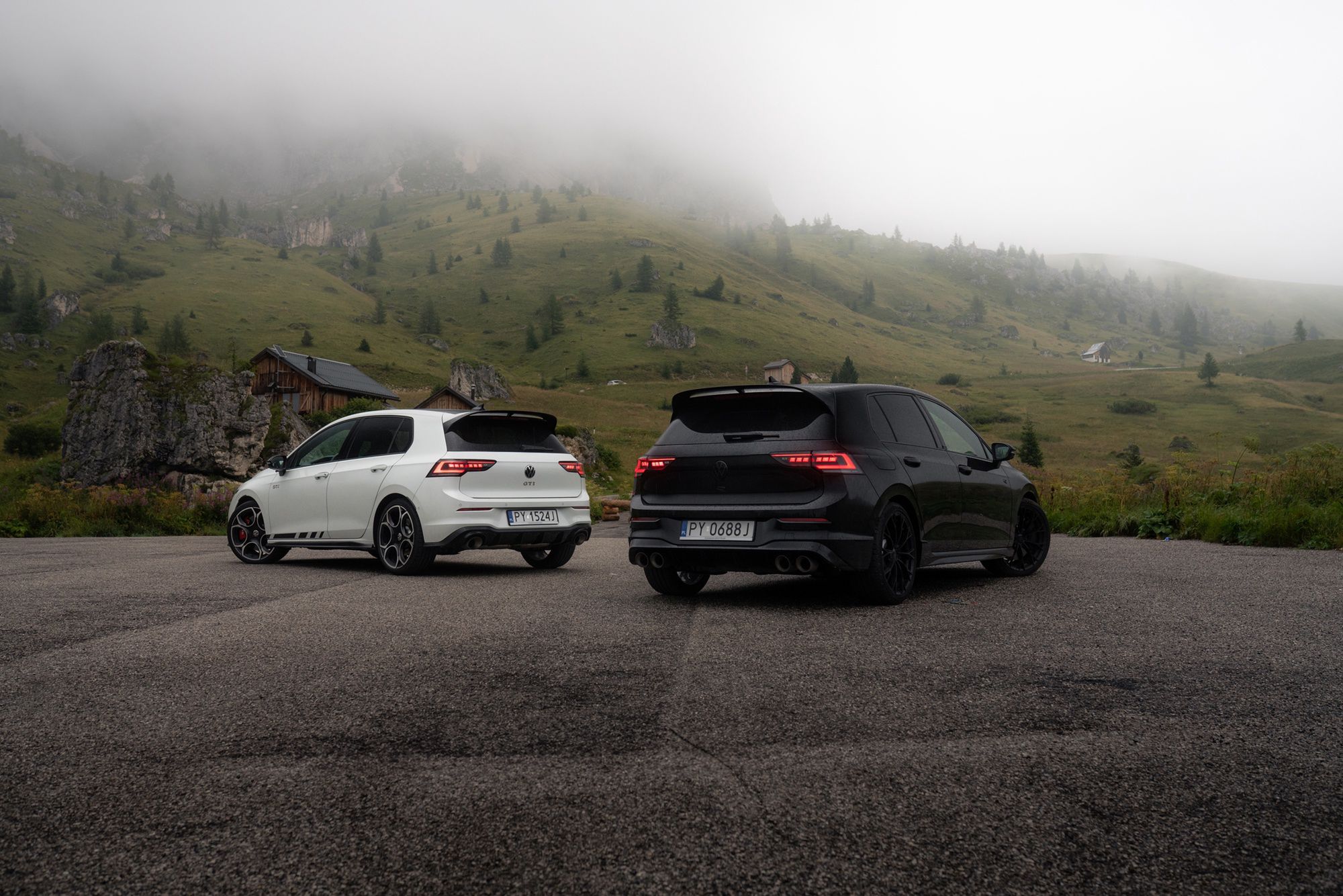 Gran turismo: Volkswagen Golf GTI Clubsport i R w Alpach