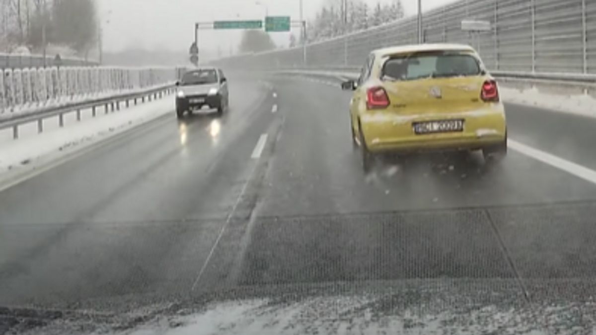 Samochód jechał pod prąd