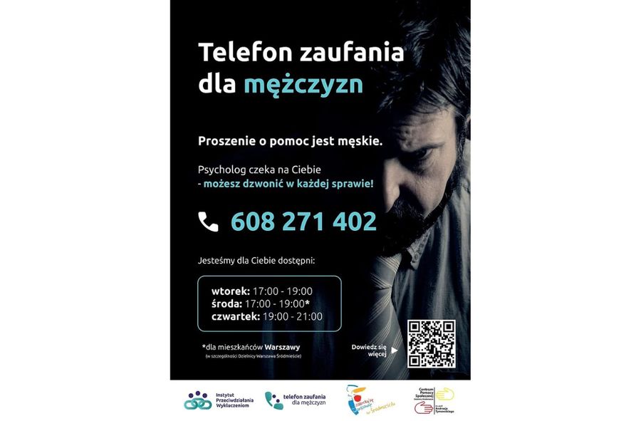 Telefon zaufania dla mężczyzn