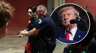 Problemy Trumpa na wiecu wyborczym. Wyprowadzali ludzi z hali
