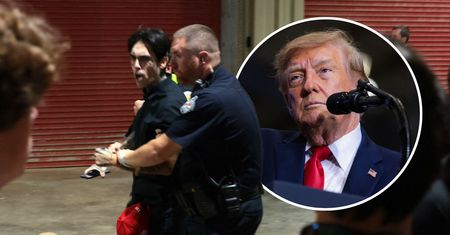 Problemy Trumpa na wiecu wyborczym. Wyprowadzali ludzi z hali