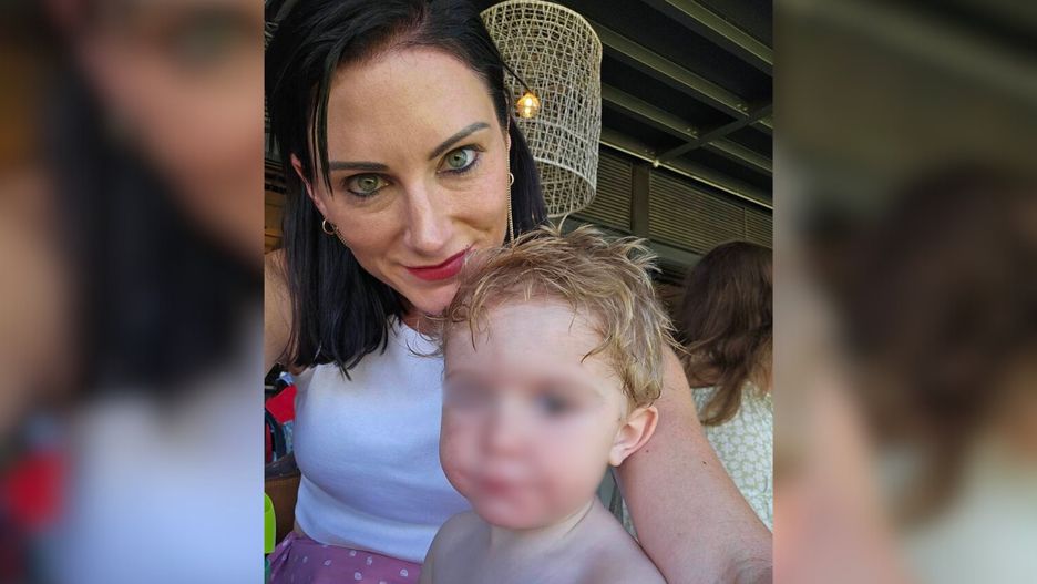 Maluch zarażony wirusem opryszczki pospolitej