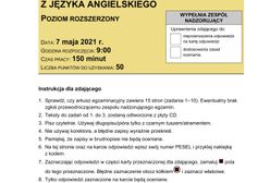 Matura 2021 - angielski rozszerzony. Mamy arkusze CKE