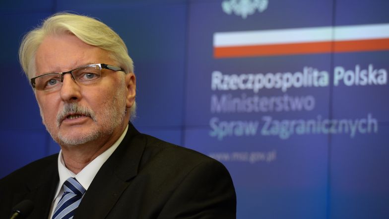 Witold Waszczykowski, szef MSZ