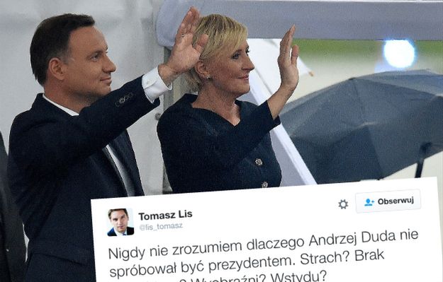 Tomasz Lis w jednym zdaniu podsumował prezydenturę Andrzeja Dudy